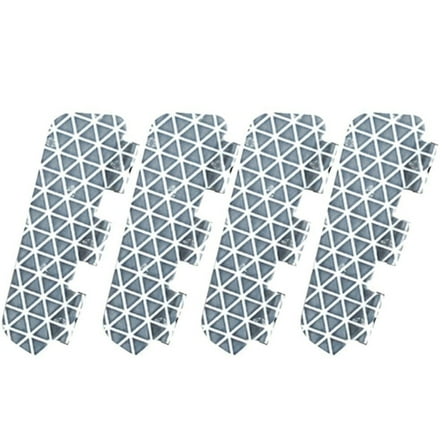 4Pcs Bicycles Reflector Bike Wheel Rim Spoke Riding Wheel Spoke Reflectors Safe Warning Reflective Sheet for Bicycles