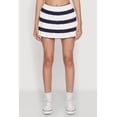 thumbnail image 3 of Womens Daisy Striped Pleated Skort, 3 of 5