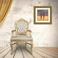 thumbnail image 3 of Rauscher, Michel 12x12 Gold Ornate Wood Framed with Double Matting Museum Art Print Titled - Friends at Dusk, 3 of 4