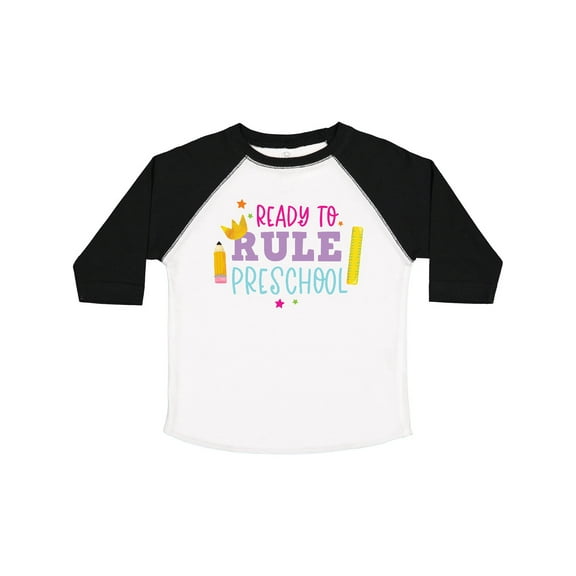 Inktastic Ready to Rule Preschool Back to School Boys or Girls Toddler T-Shirt