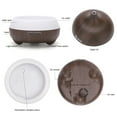 thumbnail image 5 of Topcobe 110V 14W 550ml Aroma Diffuser, 550 ml Cool Mist Air Humidifier Ultrasonic Aroma Essential Oil Diffuser for Office Home Bedroom Living Room, Dark Brown, 5 of 9