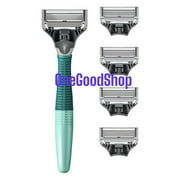 Harry's Razors for Men - Shaving Kit for Men includes a Mens Razor Handle, 5 Razor Blade Refills(Packaging May Vary)
