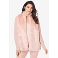 thumbnail image 3 of Roaman's Women's Plus Size Faux Fur Cardigan Sweater, 3 of 6
