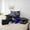 Black Purple, variant on Feelyou Graffiti Rugby Twin Bedding Sets 7pcs, Blue Red Bedding Comforter Set
