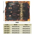 thumbnail image 5 of Supernatural Flannel Blanket Funny Ultra-Soft Micro Warm Throw Blanket For Boys Girls Young Adults, Warm Flannel Blanket For Living Room Bedroom Couch Bed 80"X60", 5 of 8