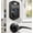 Matte Black, variant on Veise Keyless Entry Door Lock with 2 Lever Handles, Fingerprint Door Lock, Digital Keypad Deadbolt, Easy Installation, Satin Nickel
