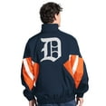 thumbnail image 2 of Men's-Starter  Navy Detroit Tigers Cooperstown Chief Half-Zip Pullover, 2 of 2