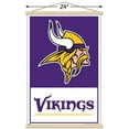 thumbnail image 3 of NFL Minnesota Vikings - Logo 21 Wall Poster with Magnetic Frame, 22.375" x 34", 3 of 5