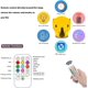 thumbnail image 2 of Luz Nocturna, Luz Nocturna para Niños, Lámpara de Guardería Recargable USB, Luz Nocturna LED para Niños, Brillo y Color Ajustables, Control Remoto - Elefante, 2 of 5