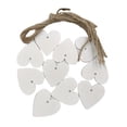 thumbnail image 4 of Rebanadas de adornos Minnieouse 1 juego cuerda DIY Artesanía natural Chips hechos a mano Casa Adorn Blanco 10piezas, 4 of 6