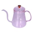 thumbnail image 4 of Coffee Kettle Glass Coffee Pot 600ML Coffee Drip Kettle Long Nozzle Kettle for Home KitchenPink, 4 of 15