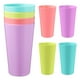 thumbnail image 5 of GOOHOCHY WINOMO 8 vasos de plástico, vasos de agua, vasos de jugo, vasos coloridos para agua potable, vasos sin tapa (colores mezclados), 5 of 7