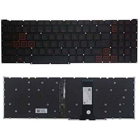 New US Black English Backlit Laptop Keyboard (Without palmrest) for Acer N20C1 N20C2 N18C3 N18C4 Light Backlight