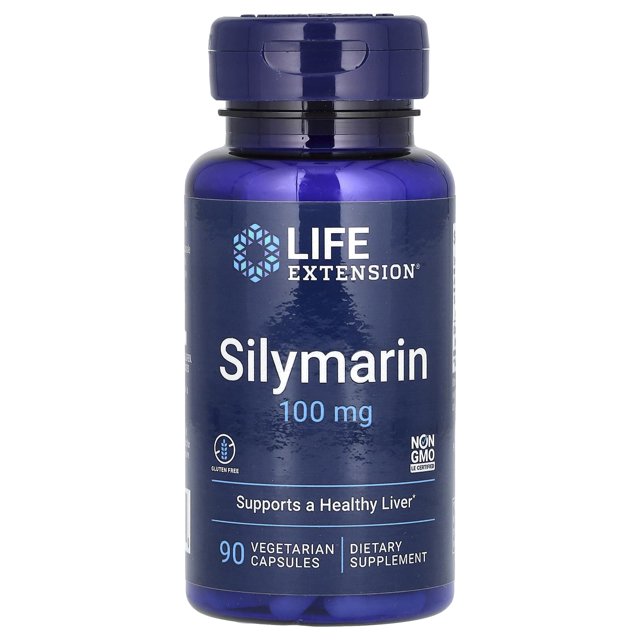LIFE EXTENSION | Silymarin 100 mg | 90 Vegecaps
