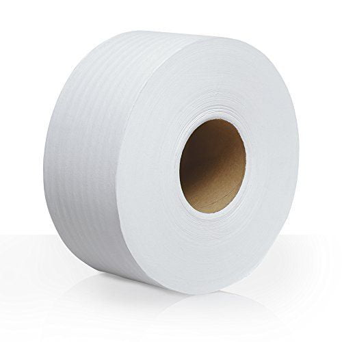 Scott 1000 Jumbo Roll JR. Commercial Toilet Paper (07805), 2PLY, White