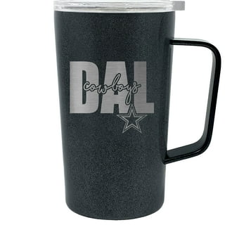 Black Dallas Cowboys 12oz. Personalized Slim Can Holder