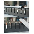 thumbnail image 2 of 2X 1U Cable Management Horizontal Mount 19 Inch Server Rack , 12 Slot Metal Finger Duct Wire Organizer with Cover, 2 of 6