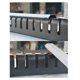 thumbnail image 2 of 2X Anaquel de Servidor de 19 Pulgadas Horizontal de Gestión de Cables de 1U, 2 of 5