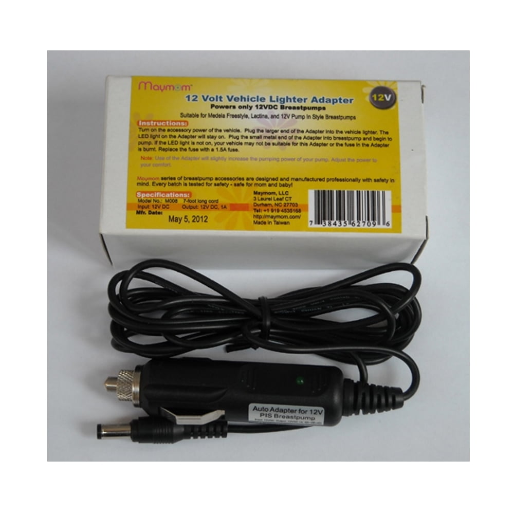 MayMom Car Adapter for Medela 12V Electric Breast Pump Walmart Canada
