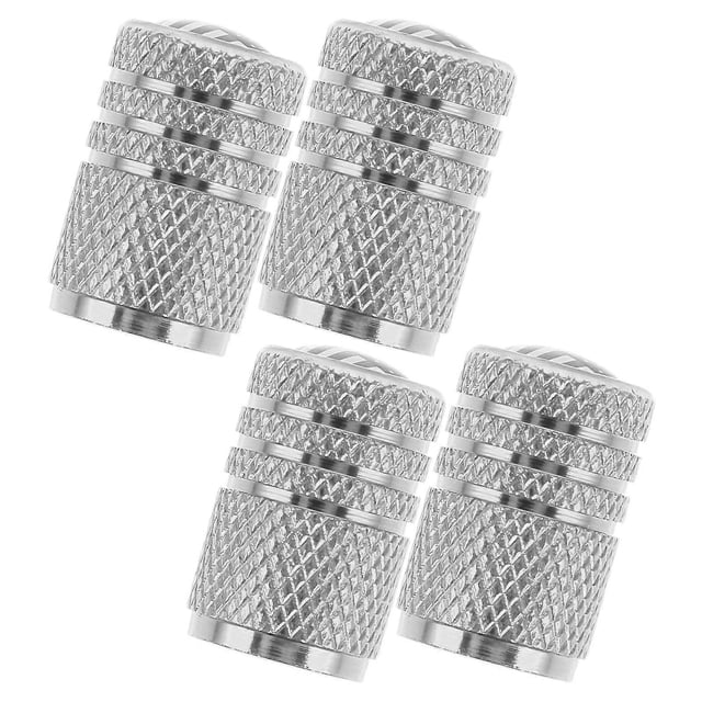Metal Tire Valve Stem Caps Car Aluminum Caps with American Flag 4Pcs