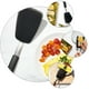 thumbnail image 2 of EeaseMX 2 palas de silicona de acero inoxidable para pizza, para el hogar, cocina, filetes (negras), 2 of 7
