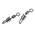 thumbnail image 4 of 50 piezas de anillos de acero aleado para barriles, tipo pesca, resistentes 8, 4 of 7