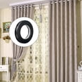 thumbnail image 3 of Curtain Grommet, Inner Diameter 1-9/16"(40mm) Curtain Eyelet Rings Roman Ring kit for Casement Eyelet Tool Accessory (Black), 3 of 5