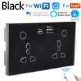 thumbnail image 1 of Bgsha Smart Home WIFI Socket Double Trou position Point de Puissance Prise de Courant Murale Interrupteur, 1 of 10