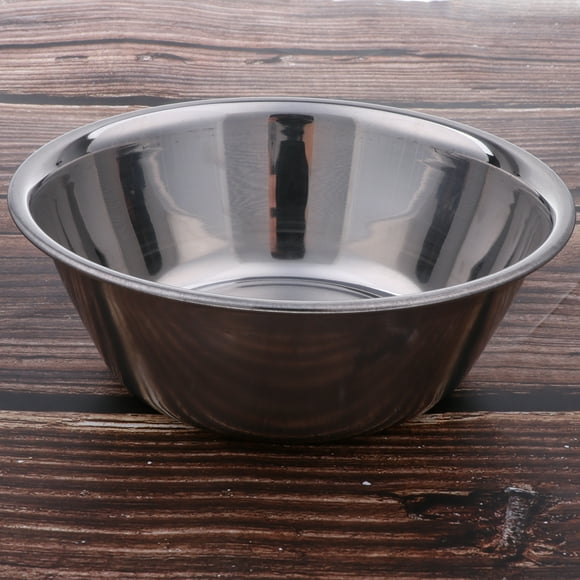 Tazón de Afeitar Perfecl Acero Inoxidable 304 Tamaño S 12.5 cm Color Plata