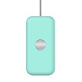 thumbnail image 2 of SUSUchens - Funda protectora de batería de silicona de alta dureza, resistente a arañazos y a impactos, para gafas de realidad virtual (VR) Vision Pro, color verde menta, 2 of 8