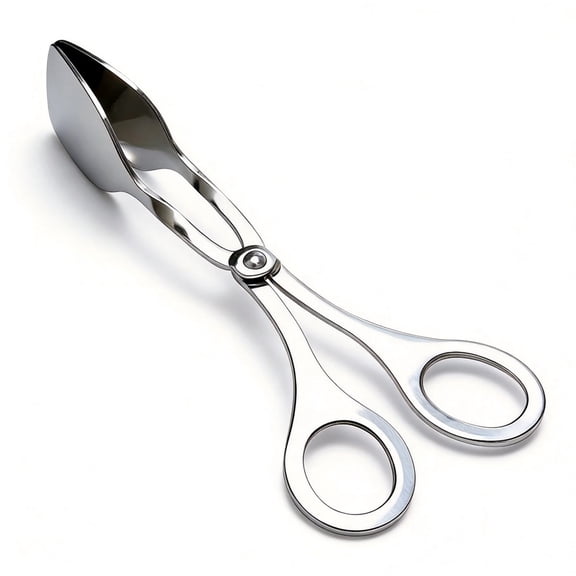 TAROFIIH Small Metal Serving Tongs â Stainless Steel Food Tongs, 7-Inch Mini Salad Tongs, Kitchen Buffet Utensils, Heat-Resistant, Non- Tongs