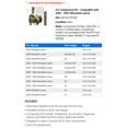thumbnail image 2 of A/C Compressor Kit - Compatible with 2002 - 2007 Mitsubishi Lancer 2003 2004 2005 2006, 2 of 2