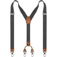 thumbnail image 1 of Adjustable Elastic Style Suspenders for Men's and Women's With Strong Metal Clips, 1 of 4