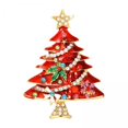 thumbnail image 1 of Broches Navideños Strade Fareast Limited 3D Rojo 6,5 cm x 4,7 cm, 1 of 8