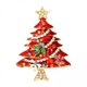 thumbnail image 1 of Broches Navideños Strade Fareast Limited 3D Rojo 6,5 cm x 4,7 cm, 1 of 8