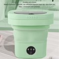 thumbnail image 4 of 8L Portable Mini Washing Machine, Portable Underwear Laundry Machine Foldable Mini Washing Machine For Baby Clothes And Small Items, Rechargeable Design For Travel Washer, 4 of 8
