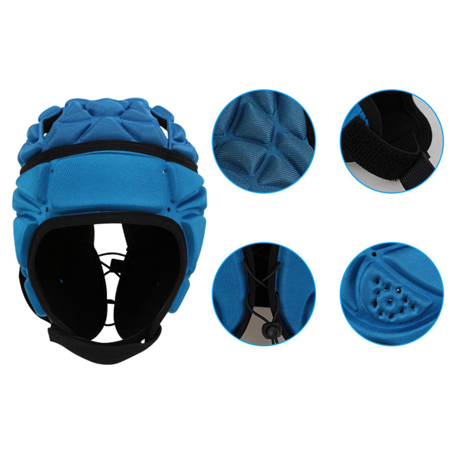Rugby Headguard Protector Ultralight Helmet Shockproof Scrum Hat Baseball 