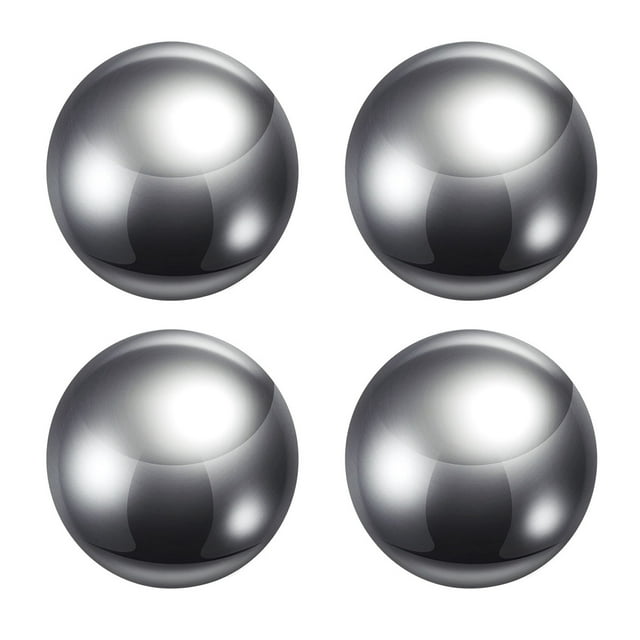Unique Bargains Boules de Précision Diamètre 1 Pieds Acier Inoxydable 304 pour Roulements Lot de 4