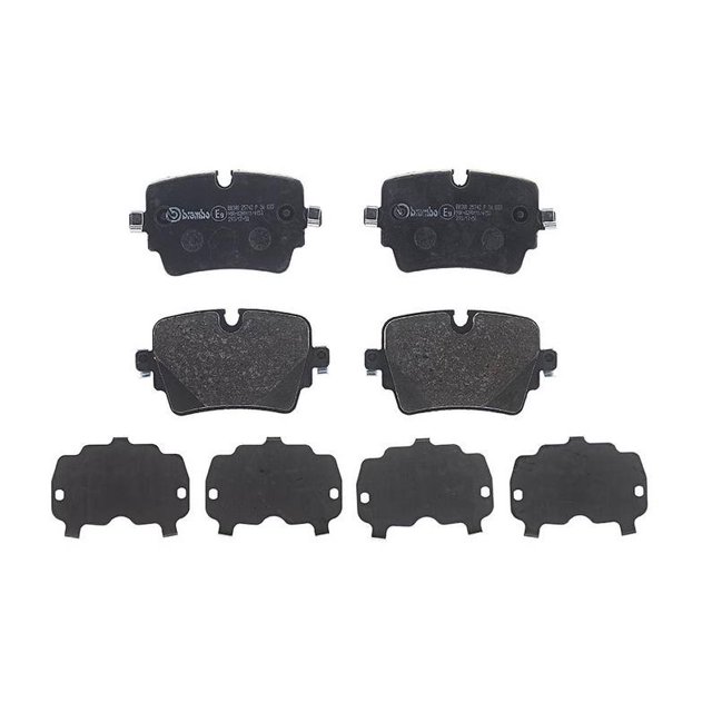Brembo Brake Pad P36033 FMSI Number D1753-8981; Low-Metallic; Set Of 4