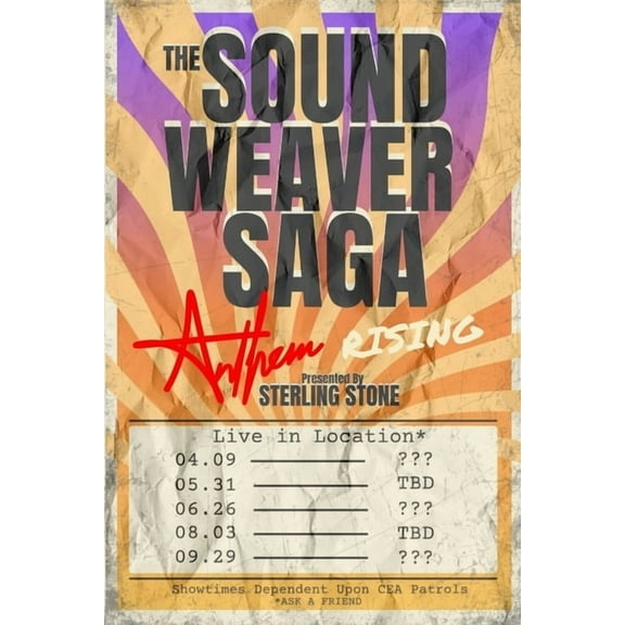 The Sound Weaver Saga: Anthem Rising, (Paperback)