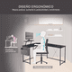 thumbnail image 4 of Mesa Escritorio Esquinero Repisa Elly Decor Tomacorriente Y Usb, 4 of 7