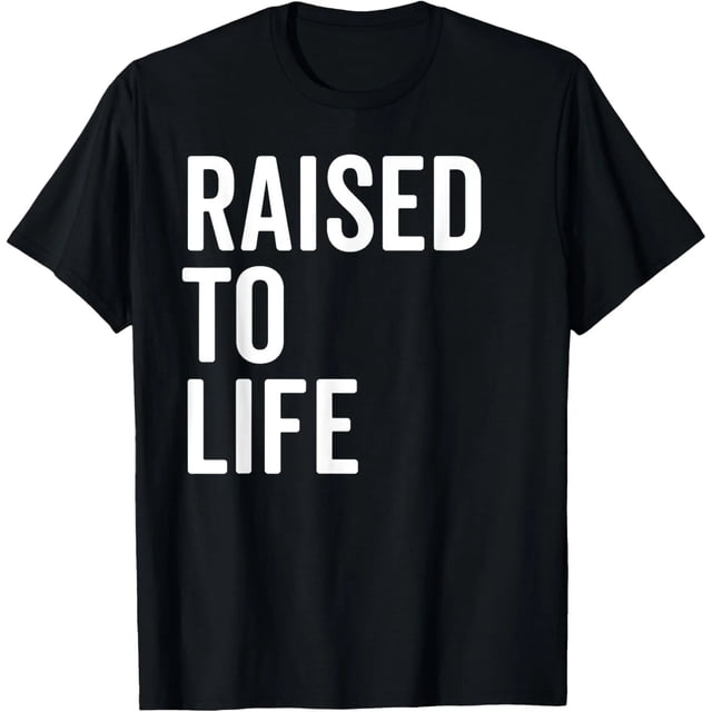 Playera Cristiana "Resucitado a Vida" Bautismo - Regalo para Nuevos Creyentes - Mujer 100% Algodón