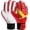 Red, variant on Kids Goalkeeper Gloves, Soccer Gloves with Double Wrist Protection and Non-Slip Wear Resistant Latex Material to Give Protection to Prevent Injuries