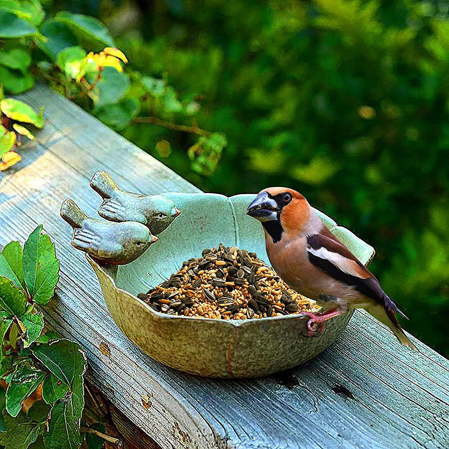 Ceramic Bird Feeder,Gardening Gifts,Birds