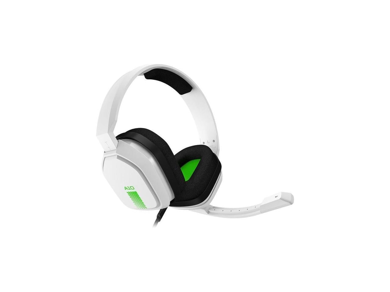 Astro A10 Gaming Headset Wired Stereo Over the head Binaural Uni directional Mic White Compatible with PC XBOX Walmart