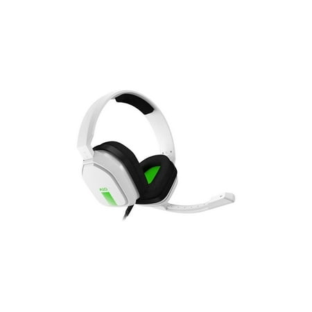 Astro Gaming - A10 Wired Stereo Over-the-Ear Gaming Headset for Xbox Series X|S, Xbox One with Flip-to-mute Mic - White/Green