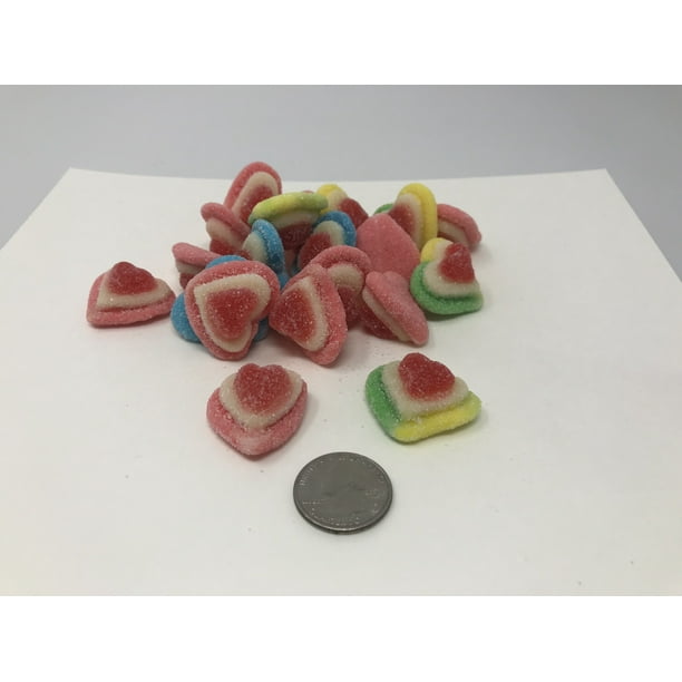 Gummi Triple Hearts 4.4 pounds Gummy Hearts Valentine Candy