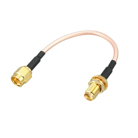 Low Loss RF Coaxial Cable Connection Coax Wire RG-316, SMA Male to SMA Female 10