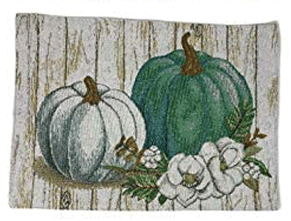 Windham Home Autumn Fall Thanksgiving Themed Tapestry Placemats 