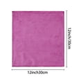thumbnail image 3 of Unique Bargains 10 Pack Kitchen Washcloths Absorbent Microfiber Quick Dry Rose Red, 3 of 7